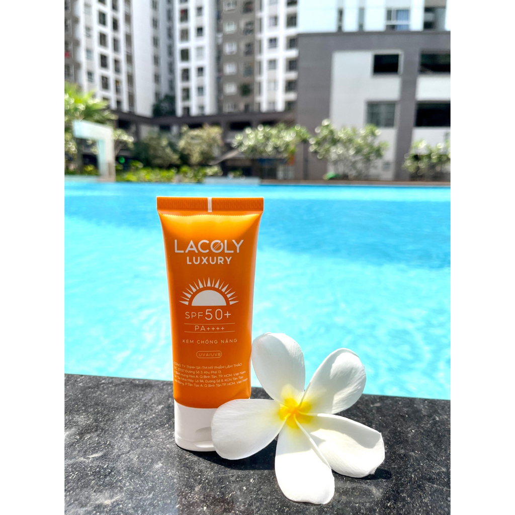 Kem Chống Nắng Perfect Protection Whitening Sun Cream SPF 50+ Cân Bằng Độ Ẩm 60g- Mỹ Phẩm Lacoly Luxury