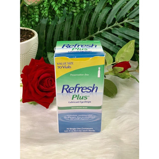 Nước nhỏ mắt Refresh Refresh Plus Lubricant Eye Drops 70 tép 9/24