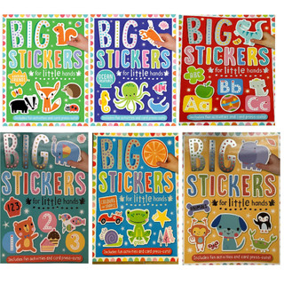 Bộ Big Stickers for Little hands 6q