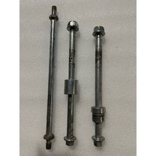 trục càng sau,trục trước sau xe wave a 97cm hon đa(hàng cũ tháo xe )