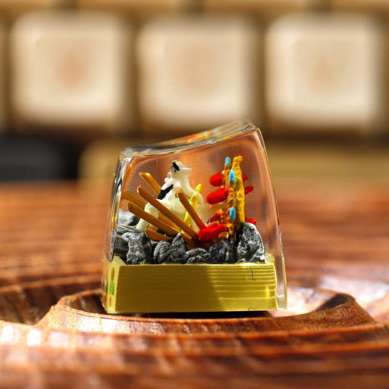 Nút Keycap Resin Pokemon Arceus Dành cho bàn phím cơ