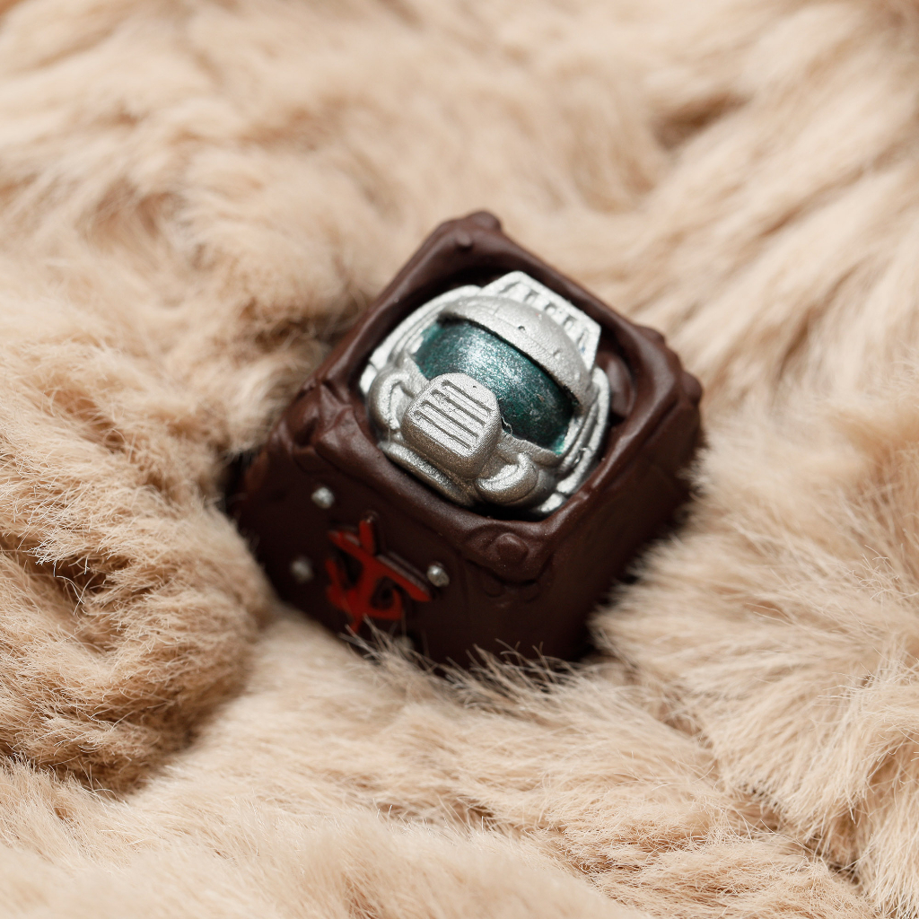Keycap Artisan Doomguy dành cho bàn phím cơ