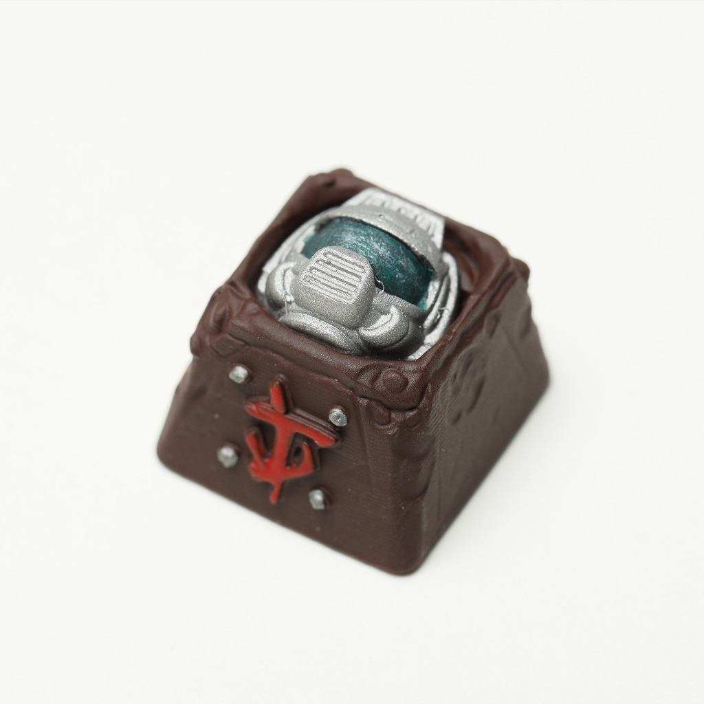 Keycap Artisan Doomguy dành cho bàn phím cơ