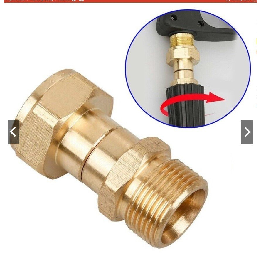 DỤNG CỤ RỬA XE ÁP LỰC CAO 345BAR-5000PSI ĐẦU NGẮN MAXSHINE H10 DUCTHANHSHOP