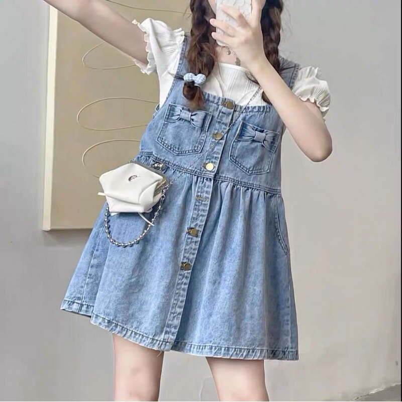 (Order) Váy yếm bò, váy babydoll Andu Store QC chất mềm đẹp.