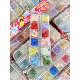 Set hoa khô nail trang trí móng