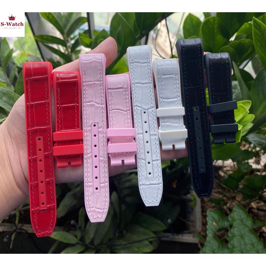 Dây đồng hồ Franck Muller nữ size V32 cao cấp ( tặng tua vít thay dây)