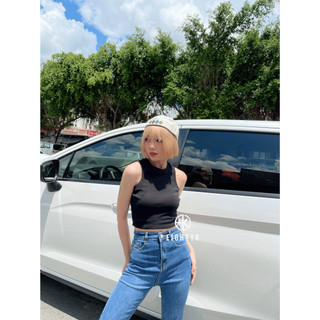 Áo Ba Lỗ Croptop EIGHTYK Thun Trơn