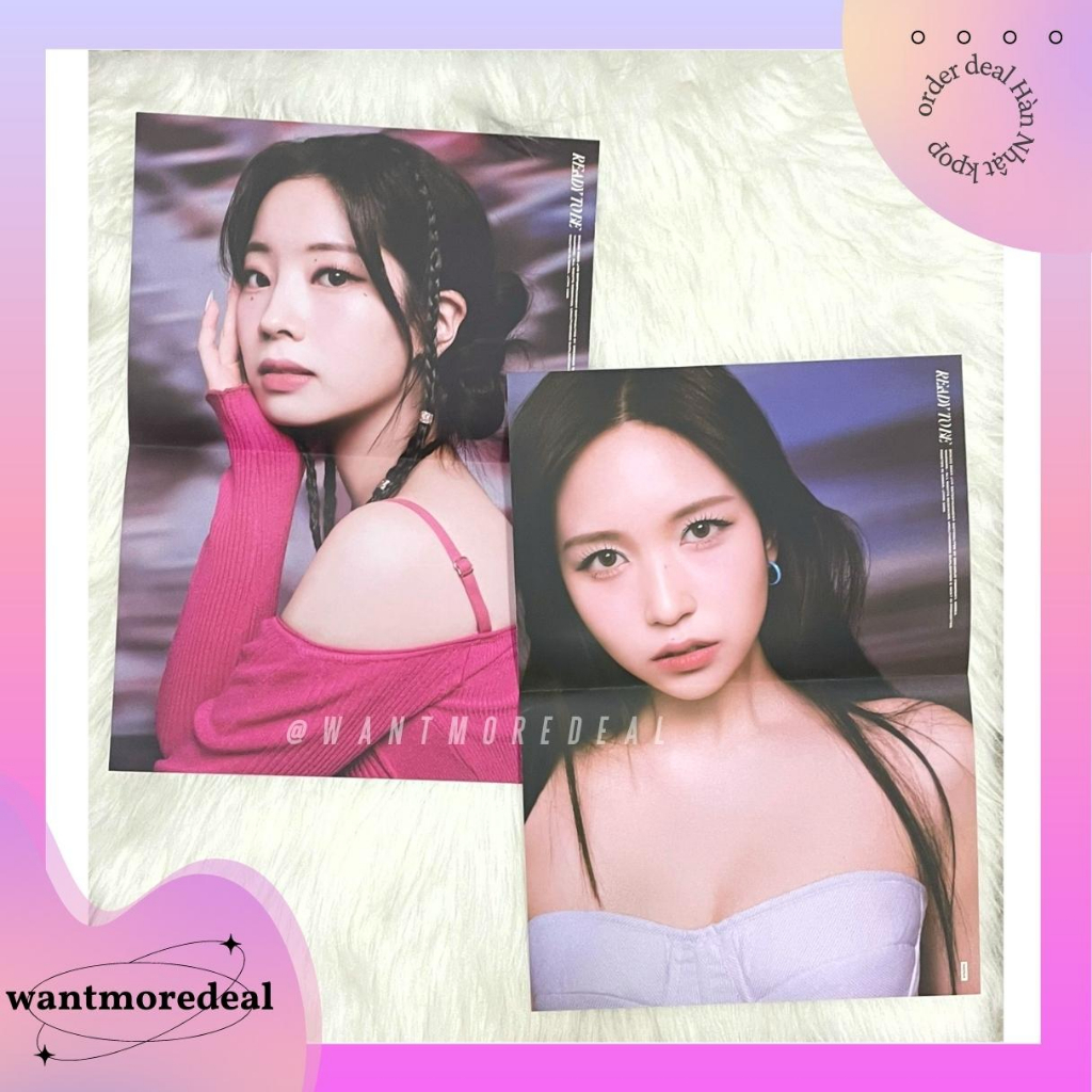 OFF - TWICE Photocard - Album Ready to Be - Digi pack - POB - Chính hãng