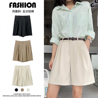 Quần short nữ cạp xếp ly dáng suông chun eo