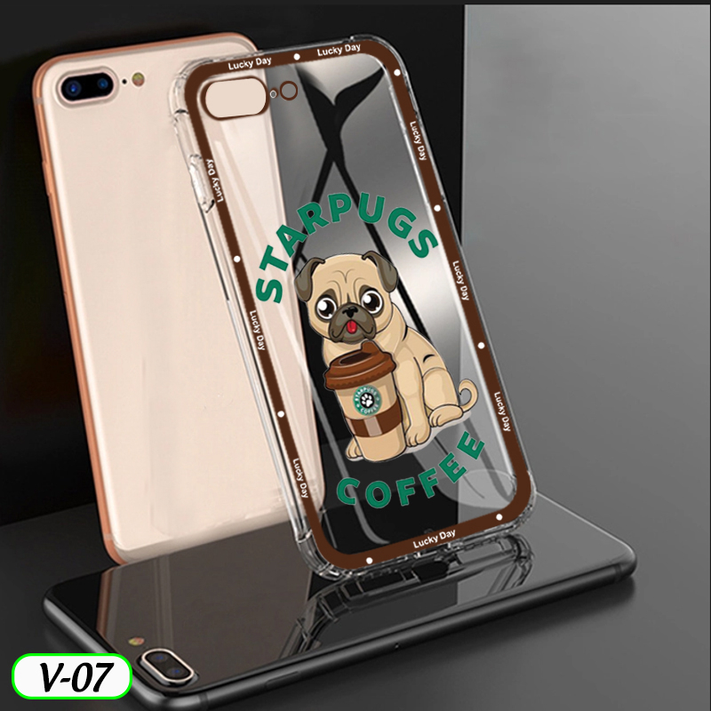 Ốp lưng Chó Pug, Gấu Boba cho OPPO A1K/C2/A5/A3S/A5S/A7/A12/A92020/A52020/A15/A312020/A8/A32020/A33/NEO7/A35/A36/A37/A39