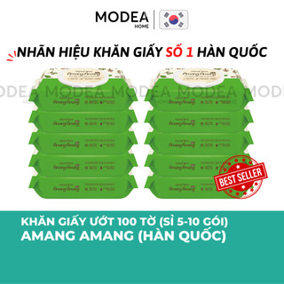 Khăn giấy ướt amang amang 100 tờ