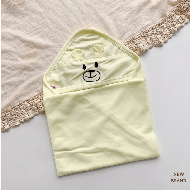 Chăn choàng, Ủ choàng hè cotton 1 lớp sơ sinh