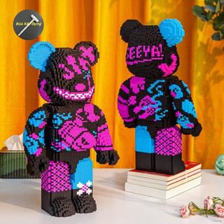 Lego Bearbrick Jinx 36 - 55cm tặng kèm búa có hộp cao cấp - Mô hình lắp ráp Gấu Bearbrick 55cm nhiều mẫu MPin