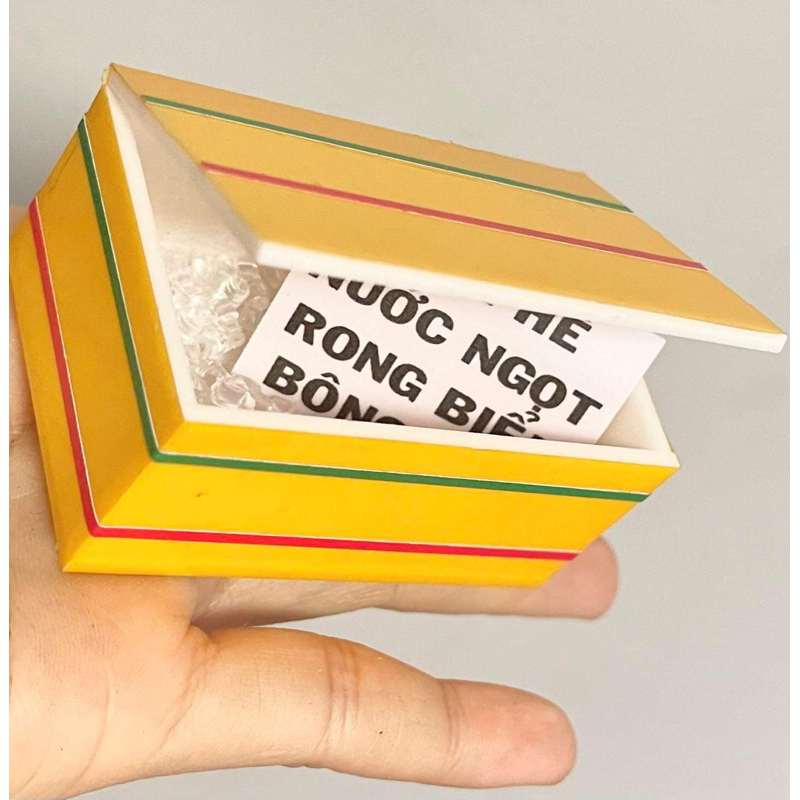 mô hình thùng đá
