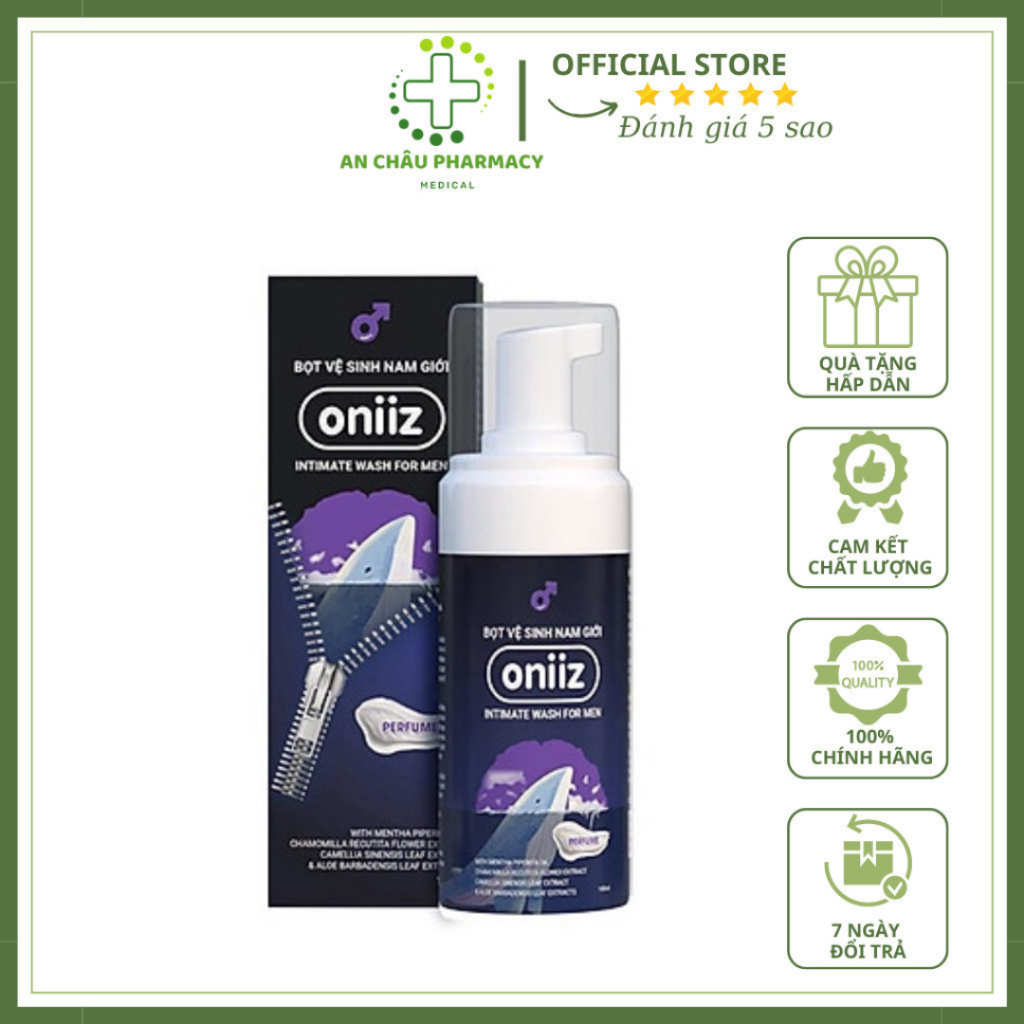 Bọt Vệ Sinh Nam Giới Oniiz Dung Dịch Tạo Bọt 100ml