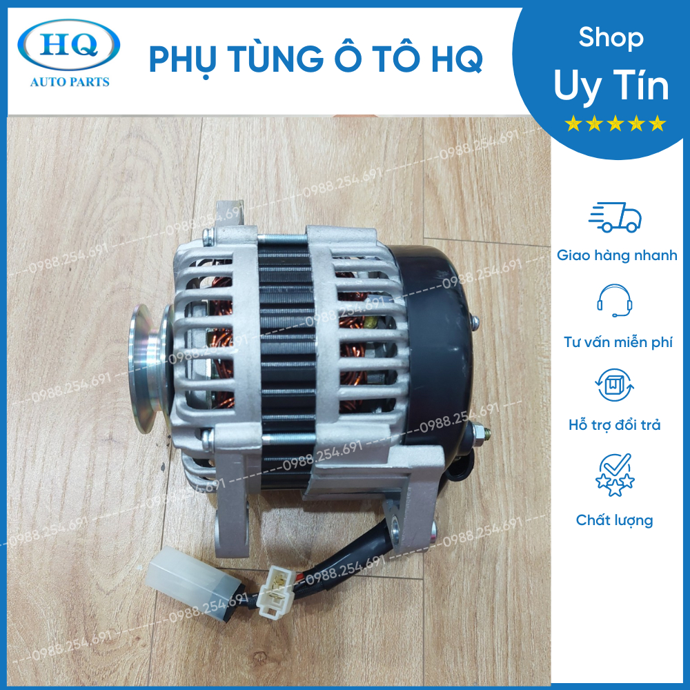 Máy phát điện (Dynamo) xe Suzuki carry Truck 500kg, Suzuki carry 7 chỗ (Suzuki cóc) hàng tốt chất lượng