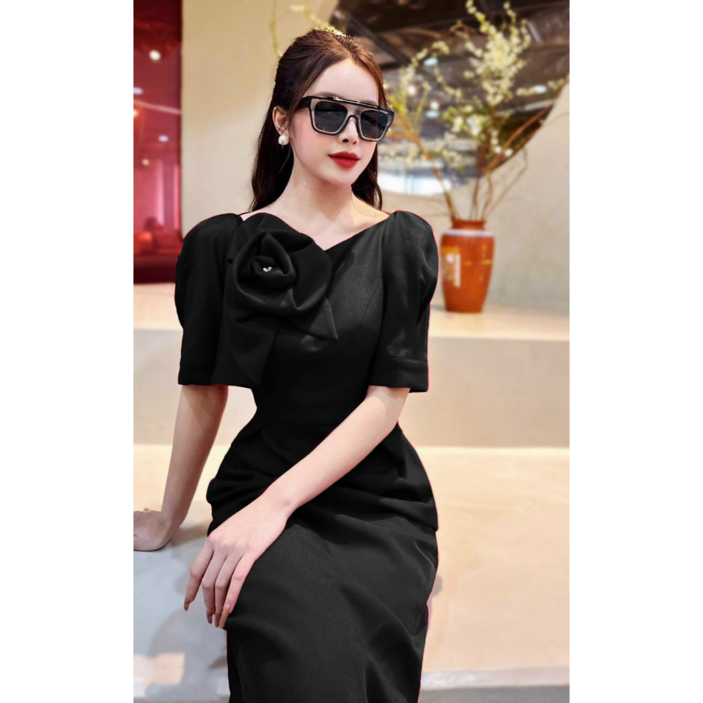 Đầm Body bông ngực sang trọng hàng cao cấp - YB230323