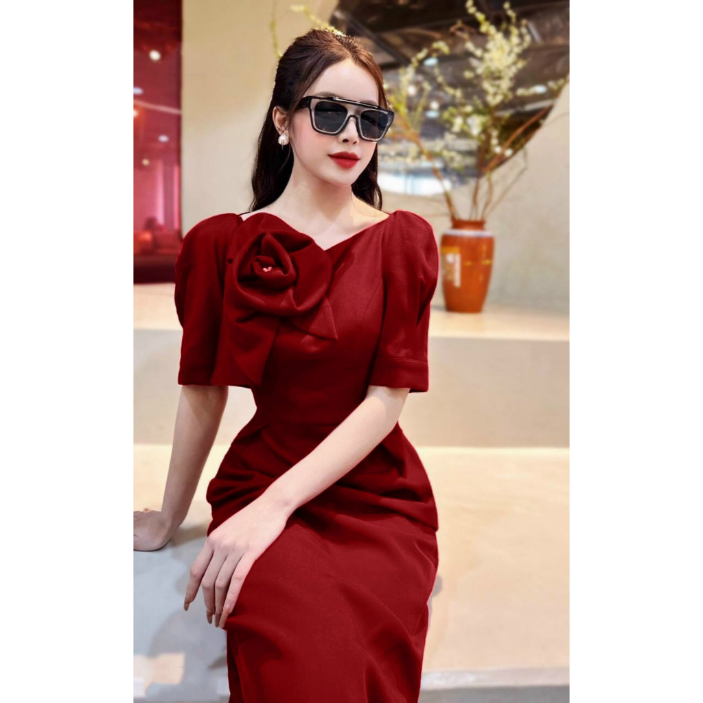 Đầm Body bông ngực sang trọng hàng cao cấp - YB230323