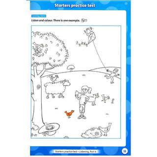 ( Tặng Audio mp3 ) Get Ready for...Starters - Movers - Flyers -  in màu
