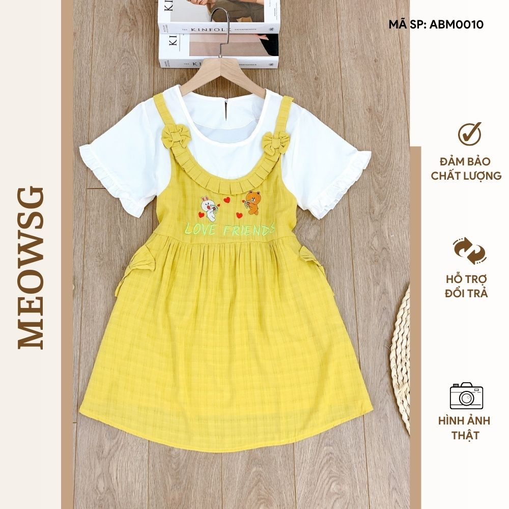 Áo bầu babydoll yếm liền mùa hè dễ thương thiết kế by MEOWSG - ABM0010