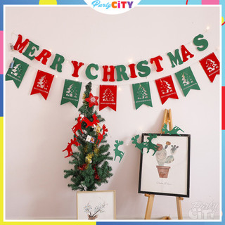 Dây chữ Merry Christmas trang trí giáng sinh Noel - PartyCityvn