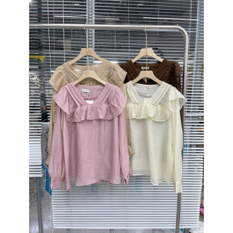 ÁO CỔ V BÈO 2LỚP CHẤT ĐŨI SIÊU MÁT