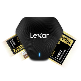 Đầu đọc thẻ nhớ Lexar Multi-Card 3-in-1 USB 3.1 Reader, hỗ trợ thẻ SD, Micro SD và CompactFlash