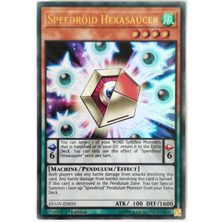 [Thẻ Yugioh] Speedroid Hexasaucer |EN| Ultra Rare