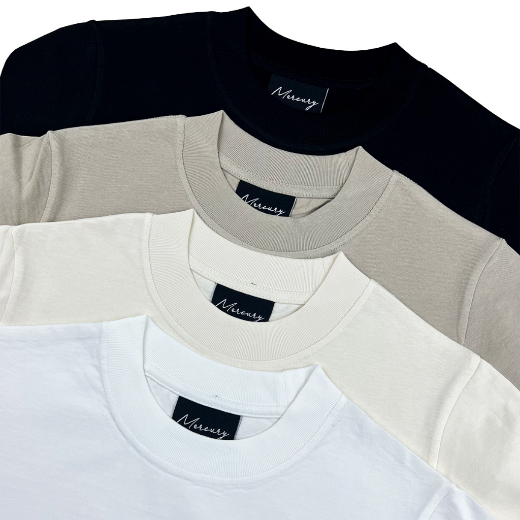 Áo thun nữ Baby Tee Mercury Signature V.1 100% cotton