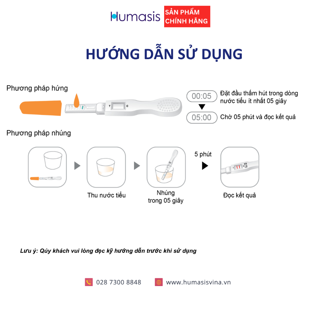 Mua Que thử thai Humasis Safely Pregnancy - Dạng Bút - Phát hiện mang ...