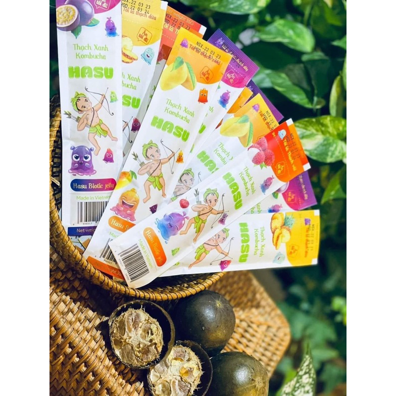 Thạch Xanh Kombucha Hasu