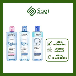 Nước Tẩy Trang Loreal Paris 3in1 Micellar Water 400ml
