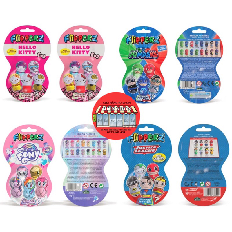 Kẹo búp bê lật đật My Little Relkon bộ 10g