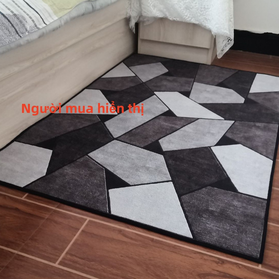 Thảm nhung san siêu mềm trang trí phòng khách/phòng ngủ/phòng tắm