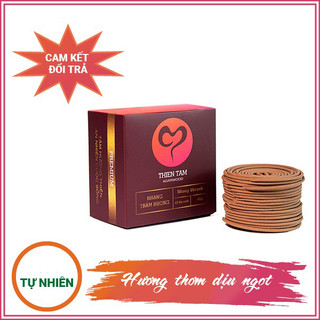 Nhang Trầm Hương Vòng Cao Cấp, Hương Thơm Dịu Nhẹ - Thiên Tâm