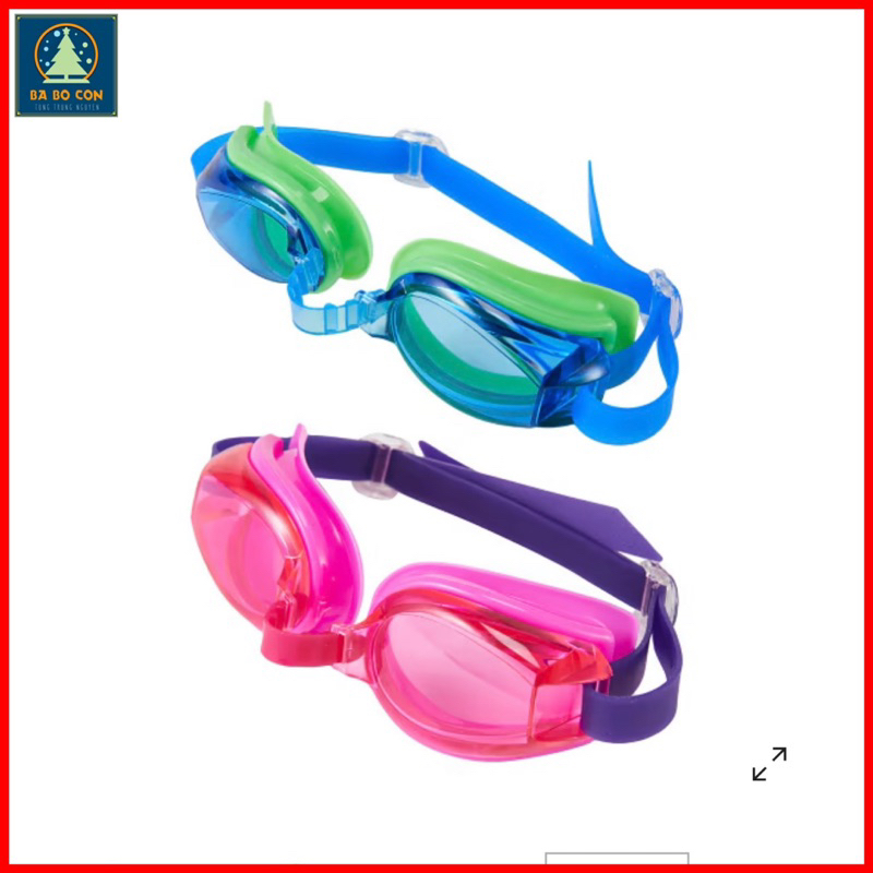 [ CHÍNH HÃNG ] Kính bơi trẻ em Anko size 3-6 tuổi, điều chỉnh được cầu kính và dây kính, chống tia UV 100%
