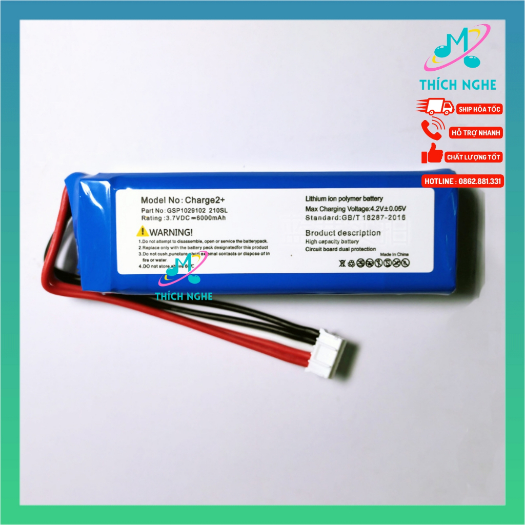 Pin JBL Charge 2 Charge 2 Plus Charge 2+ - Pin thay loa JBL Charge 2 Charge 2 Plus Charge 2+ Thích nghe