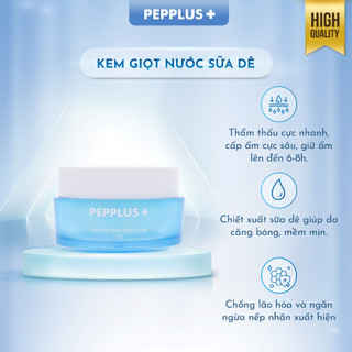 Kem dưỡng ẩm sữa dê dưỡng da chống lão hóa Pepplus 50g