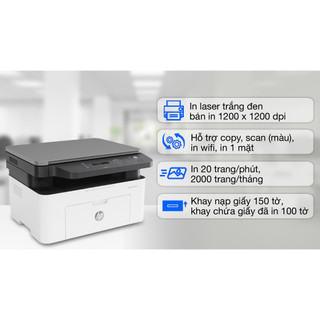 Máy in HP Laser MFP 135w (4ZB83A)