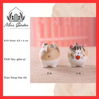 Chậu mèo cheese cute 🔥FREE SHIP🔥  nhỏ nhắn dễ thương