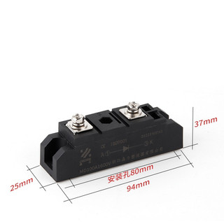 MD100A 1600V Đi ốt module bán dẫn đi ốt chỉnh lưu 100A 1600V