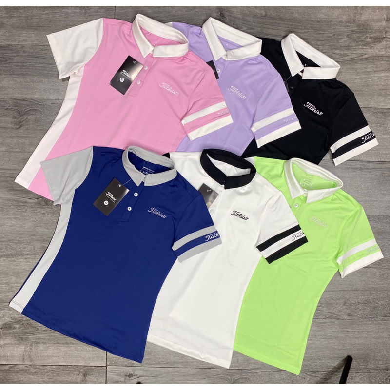 Áo thể thao golf, tennis, cầu lông, bóng chuyền nữ siêu xinh, chất đẹp, phom ôm