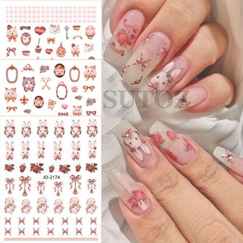 Sticker Mẫu Mới🐰🐱🐷🐑🐐