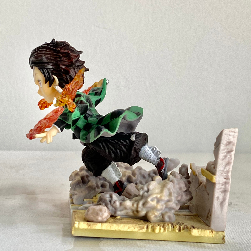 Mô hình Kamado Tanjiro G5 studioo version 1 - Kamado tanjiro G5 cao 9CM - tanjiro chém lửa - kimetsu fig
