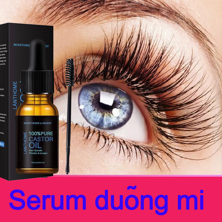 Mascara tăng trưởng lông mi 10ml Serum dưỡng mi tự nhiên Serum huyết thanh dưỡng mi mọc lông mày