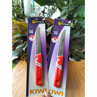 Dao gọt trái cây Kiwi 511 cán nhựa đỏ - R511 - R512 hàng nhập khẩu Thái Lan