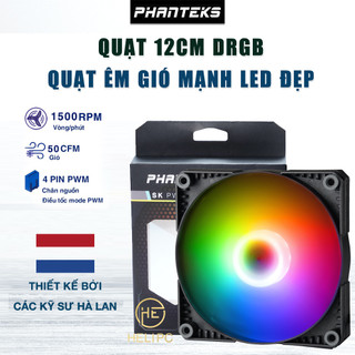 Quạt tản nhiệt case máy tính Phanteks MetallicGear Skiron DRGB 120mm – Quạt fan case MetallicGear Skiron 12cm
