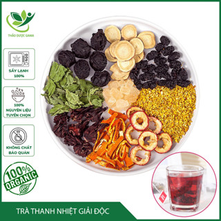 Trà Thanh Nhiệt Giải Độc Mát Gan Thanh Can An Mộc Trà Giải Nhiệt Mua Hè Thảo Mộc Gama