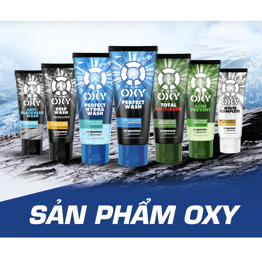 ✅ Típ Lớn - Sữa rửa mặt Oxy các loại 100g